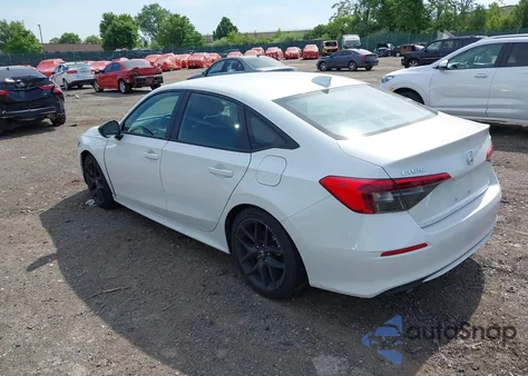 2024 Honda Civic Sport z USA, uszkodzony, nr VIN 2HGFE2F54RH595679